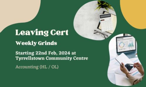 LC HL/OL Accounting - Tyrrelstown Community Centre